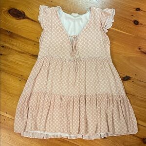 Tiered Patterned Dress